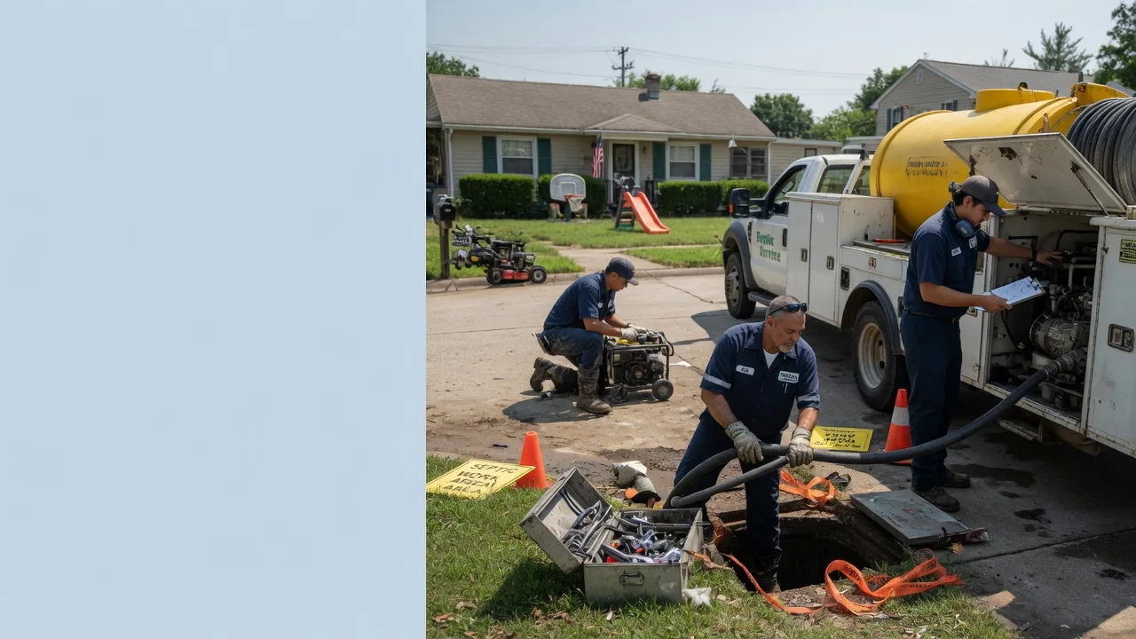 Septic Tank Pumping in Harrisburg, NC near me